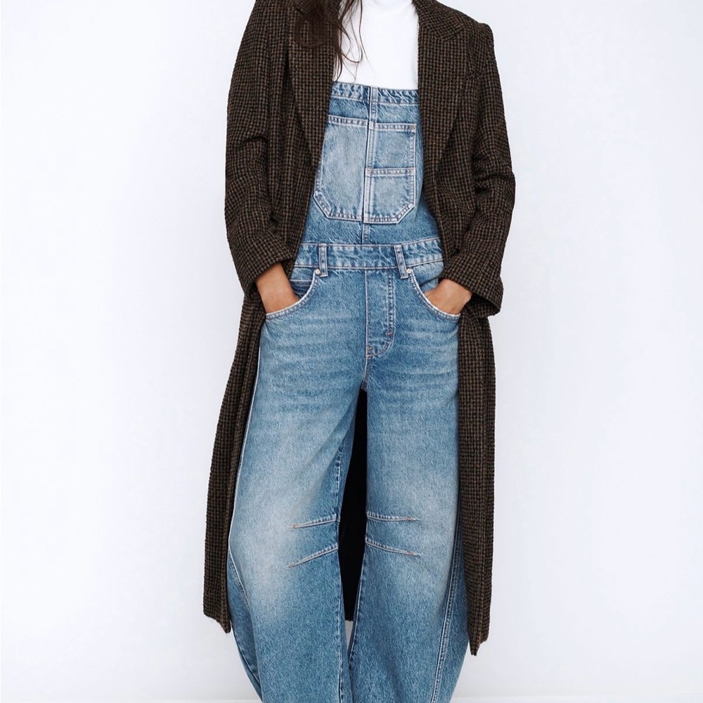 We The Free Good Luck Barrel overalls - Picture 2 of 5